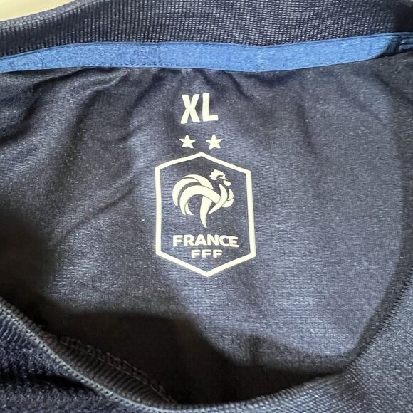 FFF France National Team Soccer Football Jersey Shirt FIFA Men's XL - Picture 7 of 9